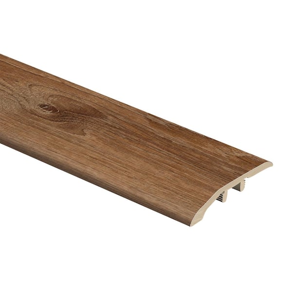 Zamma Burnt Oak/Auburn Wood 1/3 in. Thick x 1-13/16 in. Wide x 72 in. Length Vinyl Multi-Purpose Reducer Molding