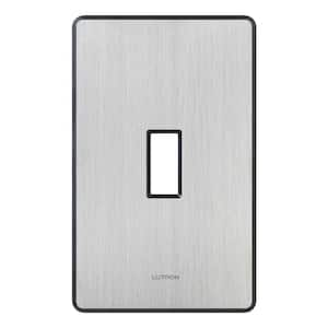 Fassada 1 Gang Toggle Switch Cover Plate for Dimmers and Switches, Stainless Steel (FW-1-SS)