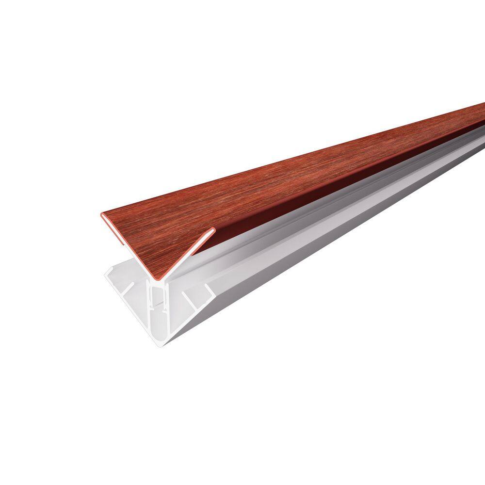 Alusions 2.63 in. x 2.69 in. x 8 ft. Swedish Red Composite Aluminum Inside Corner Trim Kit for 5 in. Board price history on PriceWatchPro