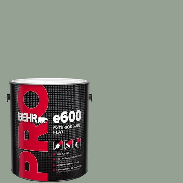 BEHR PRO 1 gal. #N400-4 Forest Path Flat Exterior Paint