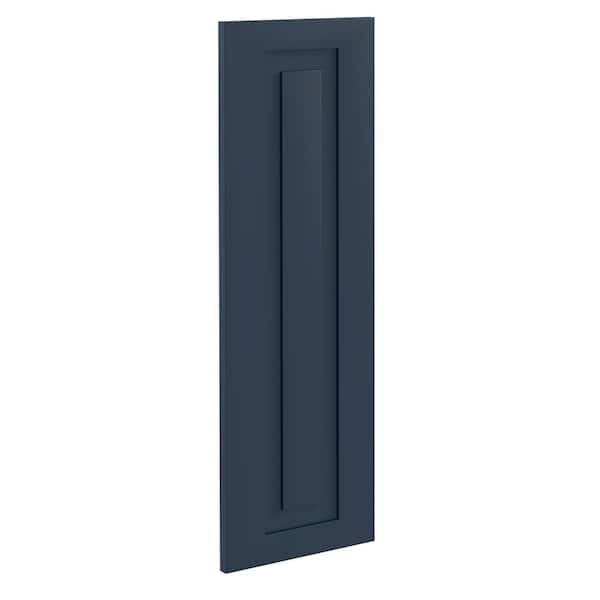 Home Decorators Collection Grayson 11.875 in. W x 0.75 in. D x 36 in. H Matching Wall End Panel in Mythic Blue