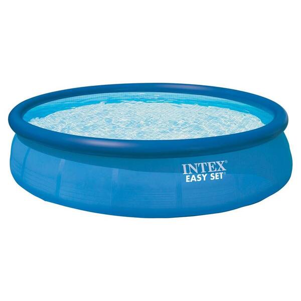 Intex 18 ft. Round x 48 in. Deep Easy Above Ground Pool Set