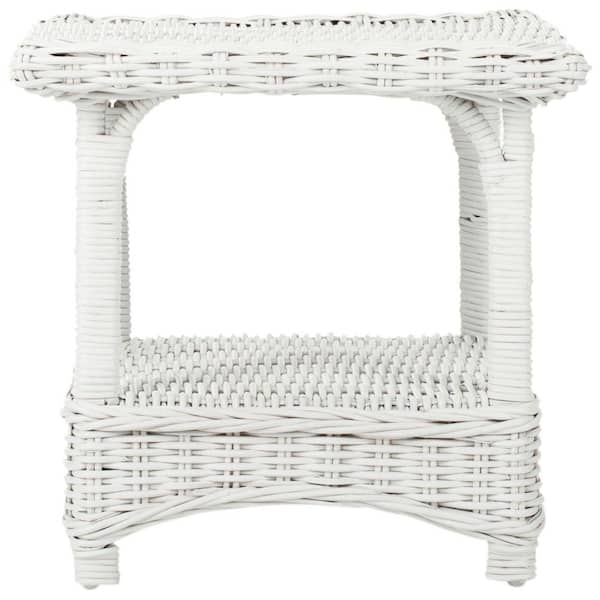 SAFAVIEH Bowen White Side Table