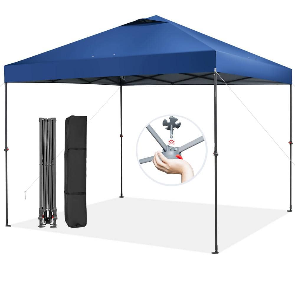 Viewee Canopy Tent 10' x deals 10' Anti-UV, Pop-up Shelter Canopy VIE-ZYP-MG03 BLUE