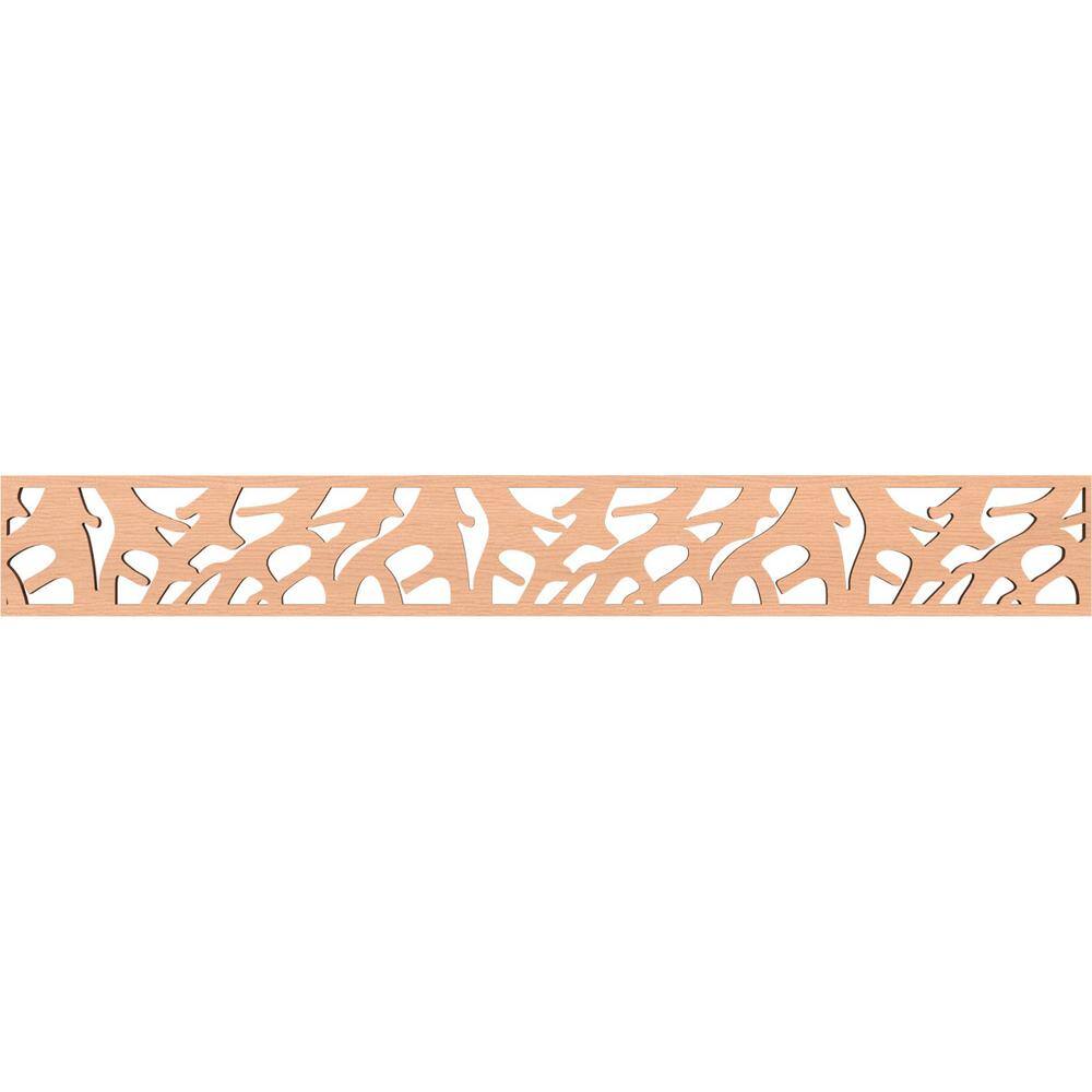 Manton Fretwork 0.375 in. D x 46.5 in. W x 6 in. L Alder Wood Panel Moulding price history on PriceWatchPro