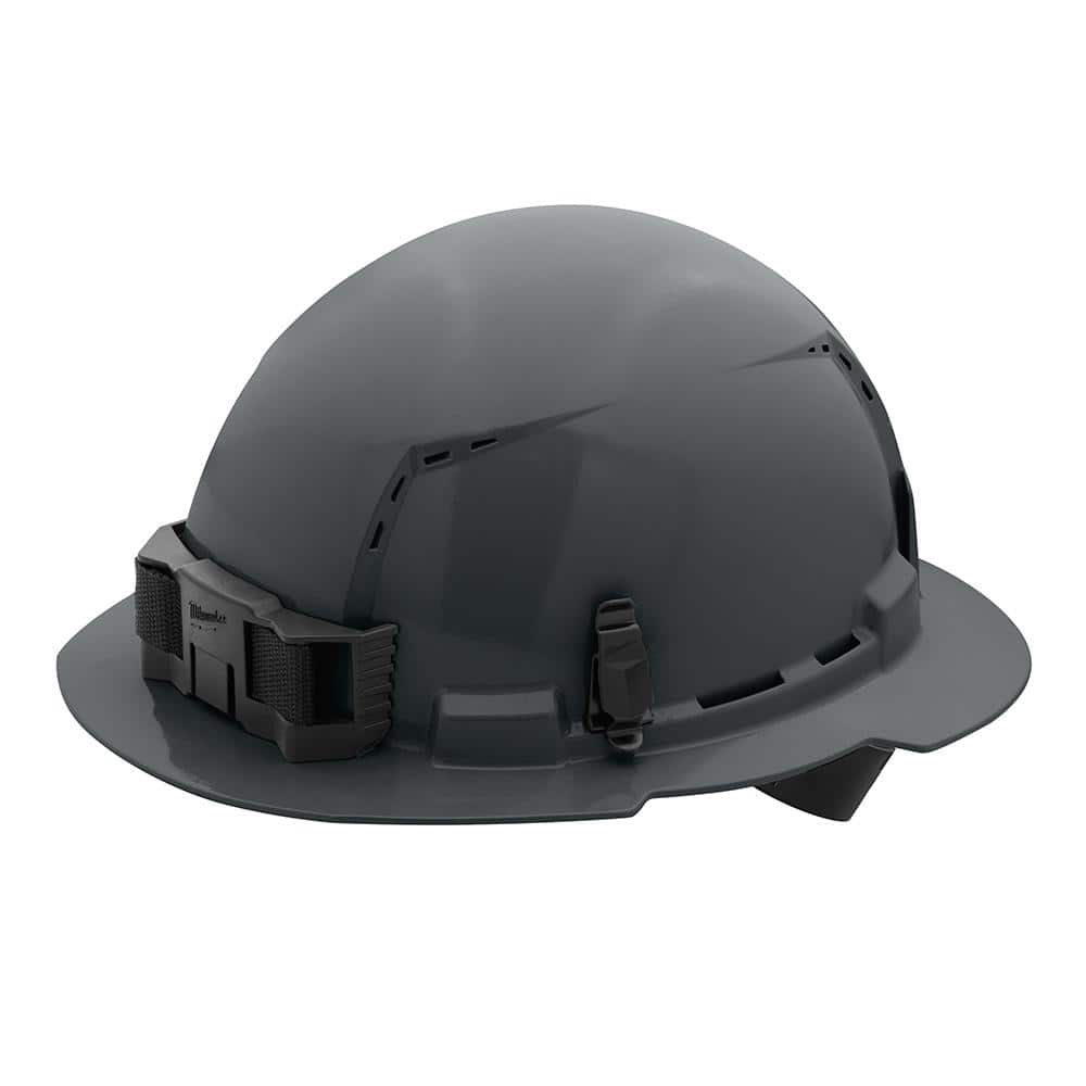 BOLT Gray Type 1 Class C Full Brim Vented Hard Hat with 4-Point Ratcheting Suspension (5-Pack) price history on PriceWatchPro