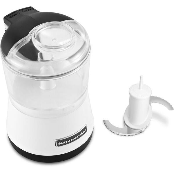 KitchenAid 3.5-Cup Food Chopper in White