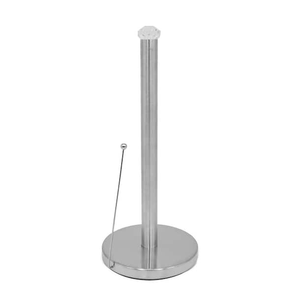Stainless Steel Paper Towel Holder, Standing Paper Towel Roll Holder for Kitchen  Bathroom, Paper Towel Holder Stand with Weighted Base Suction Cups – the  best products in the Joom Geek online store