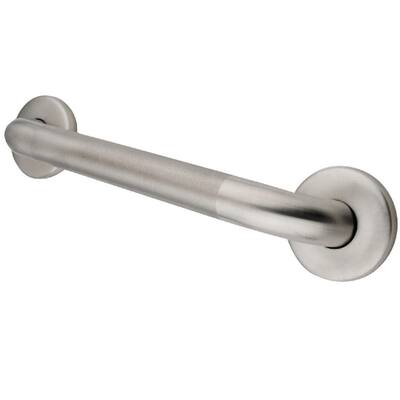 Oil Rubbed Bronze Kingston Brass DR214125 Designer Trimscape Milano 3-Layer Flange 12-Inch Grab Bar with 1.25-Inch Outer Diameter 