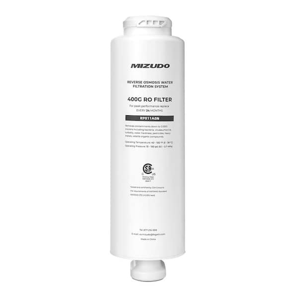 Pureflo RO Water Filter Cartridge Replacement for Pureflo 400 GPD Under Sink Reverse Osmosis System, 1-Pack