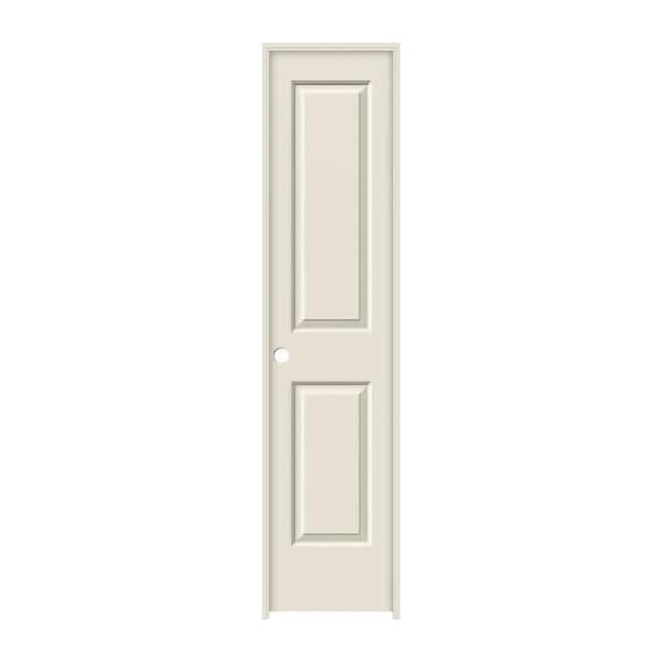 JELD-WEN 18 in. x 80 in. Cambridge Primed Right-Hand Smooth Molded Composite Single Prehung Interior Door