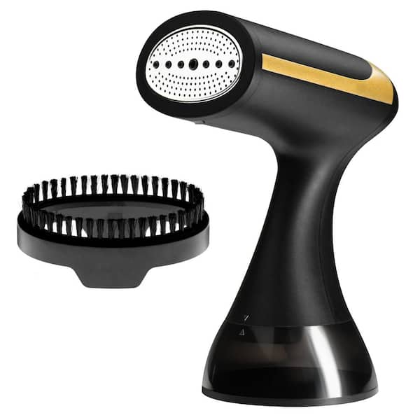 Steamer for Clothes Portable Handheld Garment Travel Steamer for Clothing, 1500W Powerful Fabric Wrinkle Remover, Black