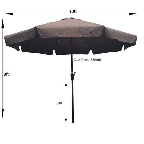 Patio Umbrella Paper Towel Holder 1.50 Rod Diameter 