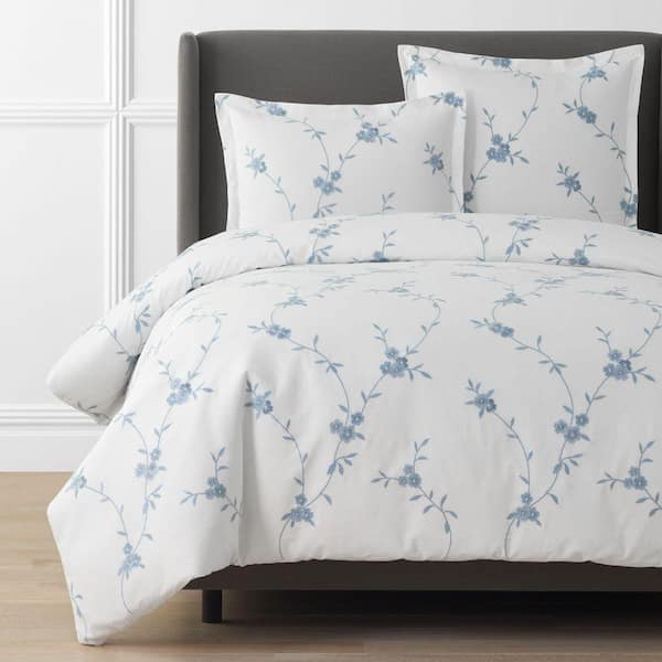 Legends Hotel Brinda Floral White California King Duvet Cover