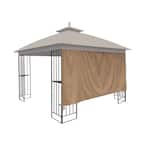 Universal 10 ft. Gazebo Privacy Screen Curtain (1 Side Wall Only)