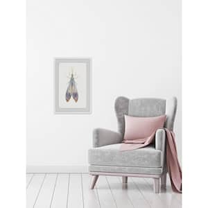 45 in. H x 30 in. W "Slender Purple Beauty" by Marmont Hill Art Collective Framed Printed Wall Art