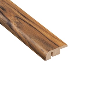 Hawaiian Tigerwood 1/2 in. Thick x 1-1/4 in. Wide x 94 in. Length Laminate Carpet Reducer Molding