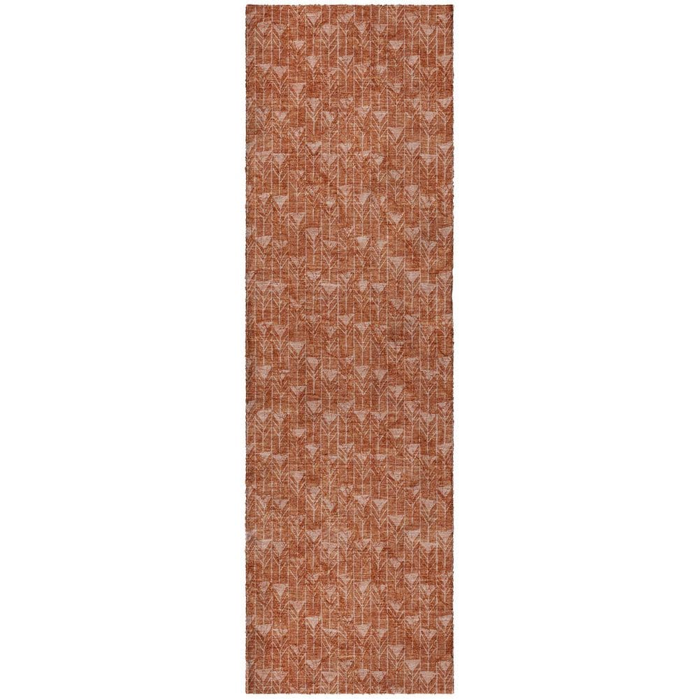 Dream Shag Premium Machine Washable Abstract ADS514 Terracotta 2 ft. x 7 ft. Runner Rug price history on PriceWatchPro