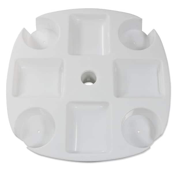 Sunnydaze 17 in. Beach Umbrella Drink Snack Holder