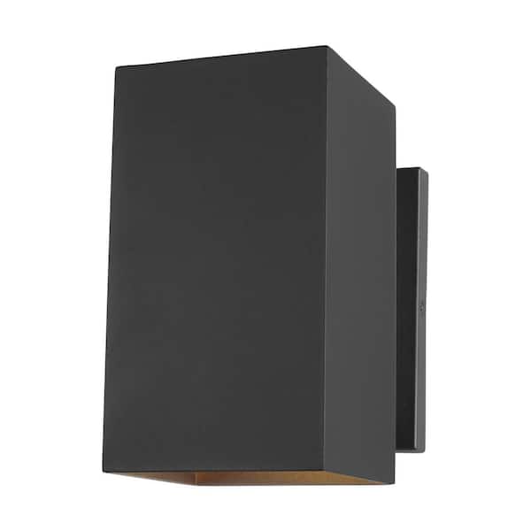 Pohl 1-Light Black Outdoor Wall Lantern