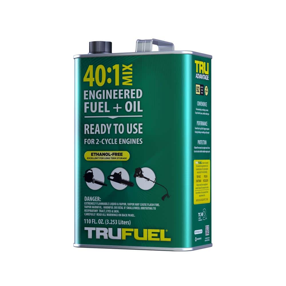 2-Cycle Oil Fuel 6-Pc Gas Powered Engine 40:1 Pre-Oil Mix 93 Octane Ethanol Free 