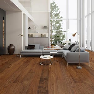 Take Home Sample - Rusted Wessling 7.5 in. W x 4 in. L Waterproof Engineered Hardwood Flooring