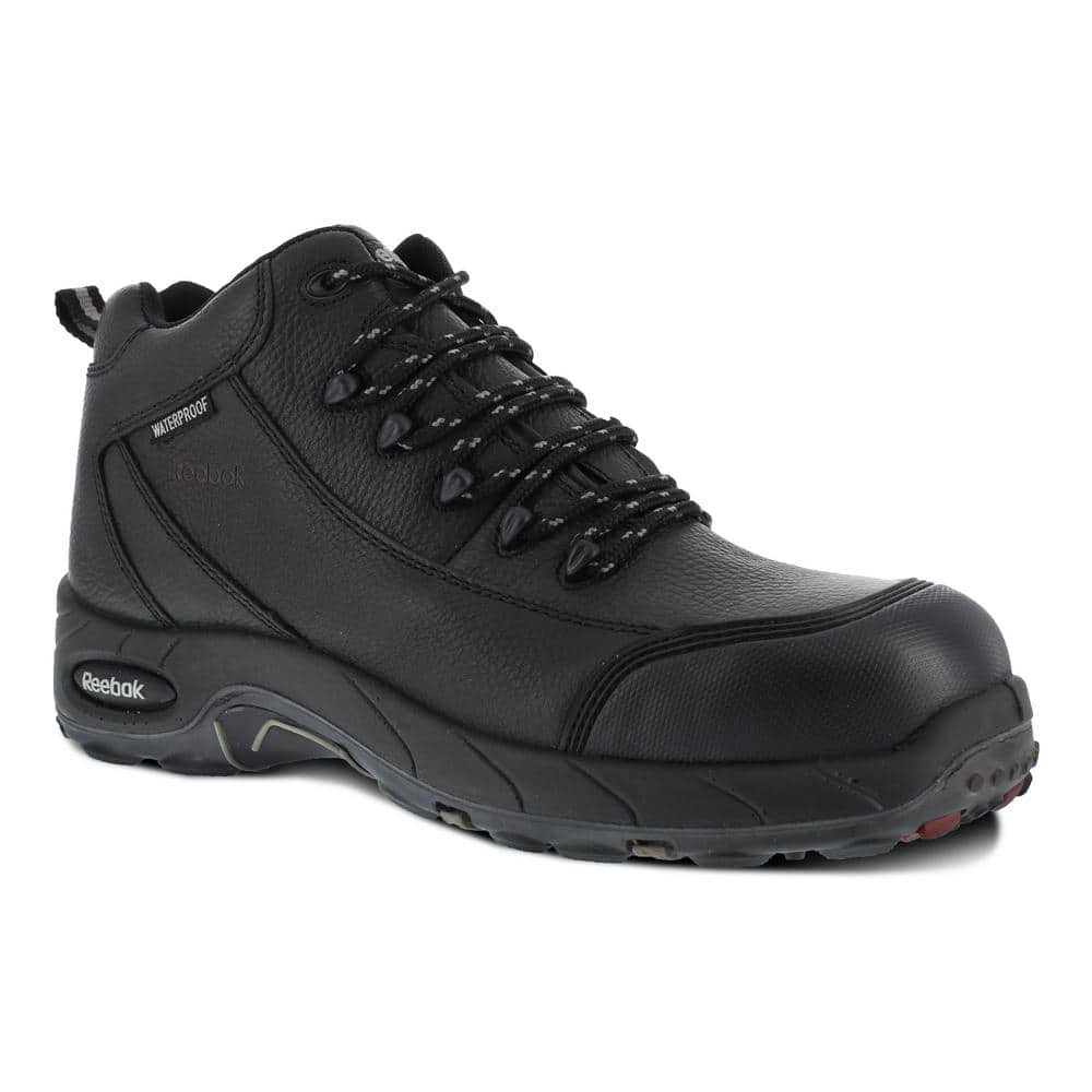 New Reebok RB4555 Men's Tiahawk Waterproof Hiker Boots Comp Toe Black All Sizes 