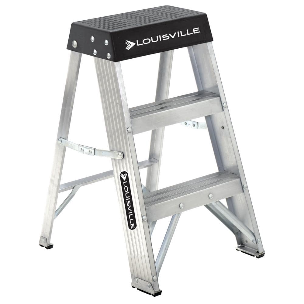 Louisville Ladder - The industry changing Step-to-Leaning 2-in-1 Cross Step  Ladder is trusted by the pros! Its HiVis green top and shoes make it easily  identifiable to prevent fines and improve workplace
