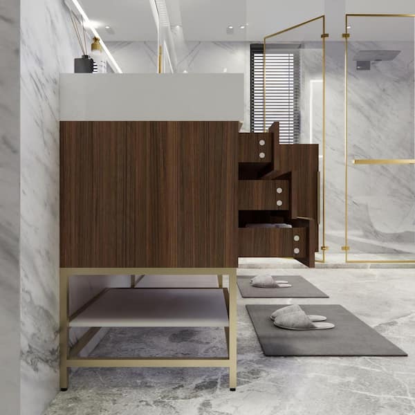 BV Better Vanity Bethany 84 in. W. x 20 in. D x 36 in. H Double