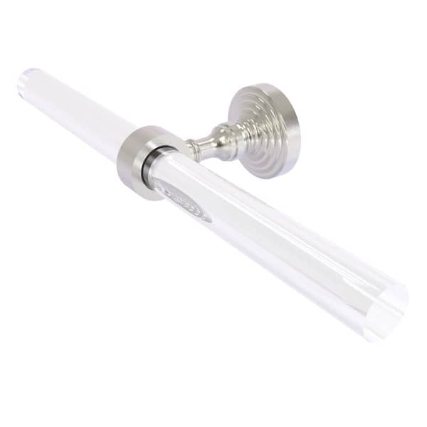 Pacific Grove Collection 13 in. Wall Mounted 2-Arm Guest Towel Holder in Satin Nickel