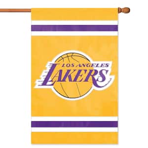 Los Angeles Lakers Applique Banner Flag