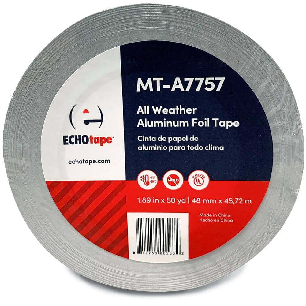 2 in. x 50 yds. Aluminum Foil Tape Roll