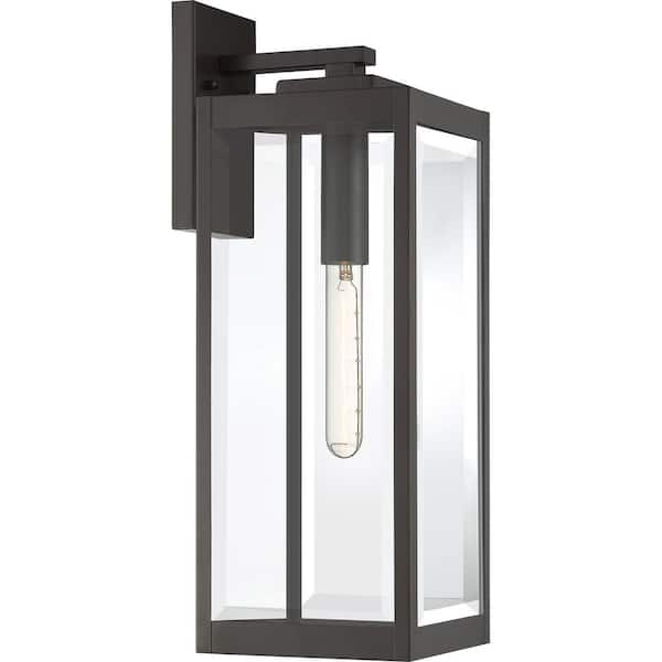 Westover 1-Light Western Bronze Outdoor Wall Lantern Sconce