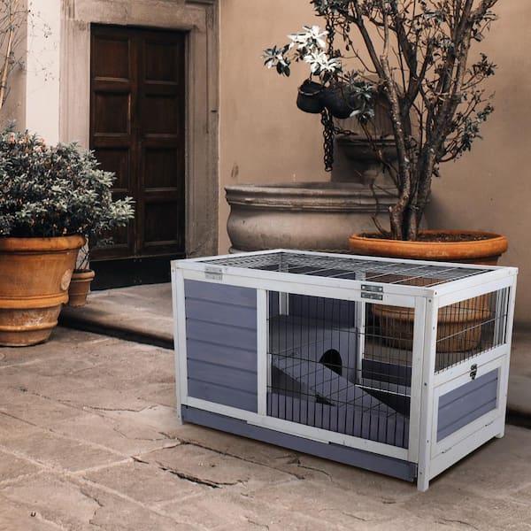 Petsfit indoor 2024 rabbit hutch