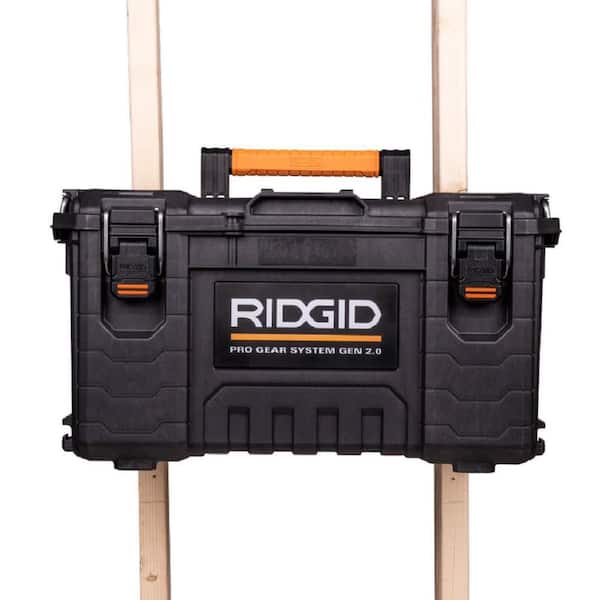 RIDGID 2.0 Pro 22 in. Gear System Rolling Tool Box and Tool Box