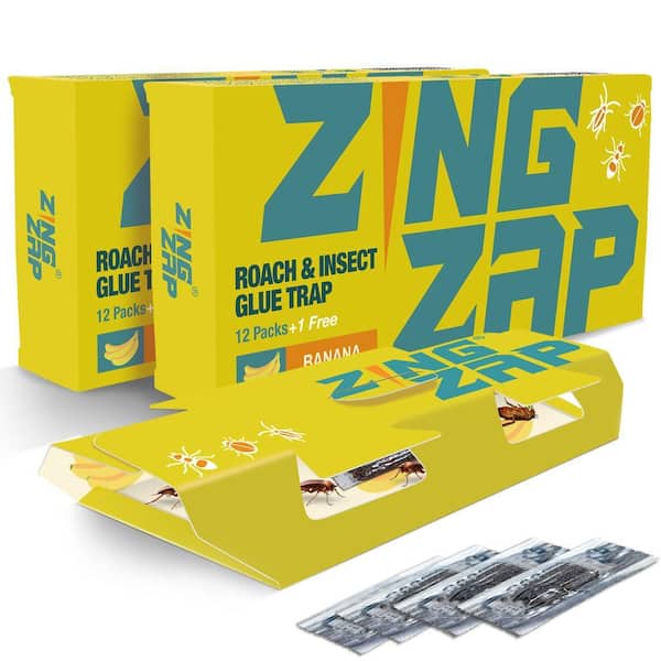 RICKGRAM / TZ-3 CATCH A BUZZ タバコバズ ZINGZAP Roach Insect Glue Trap Banana Scent Natural Bait Capsule
