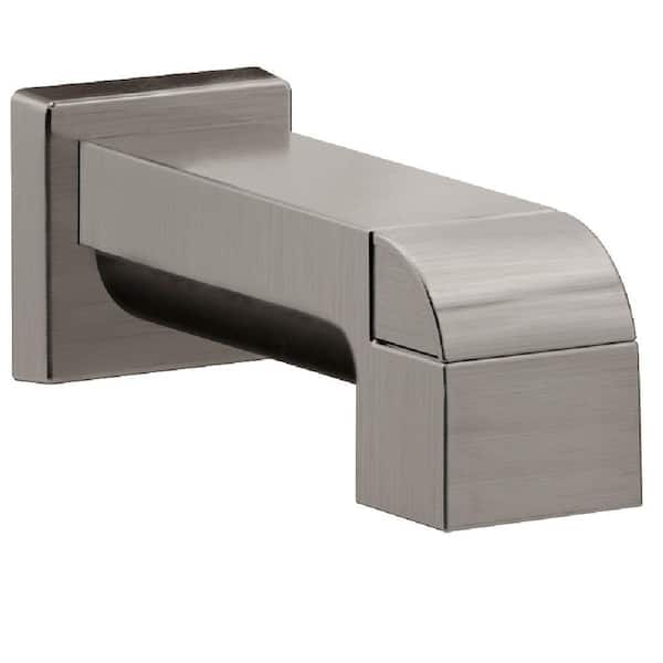 Delta Ara Pull-Up Diverter Tub Spout, Stainless