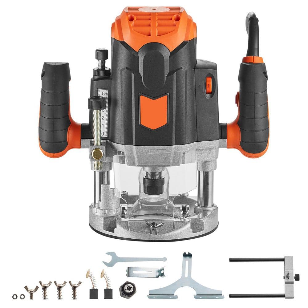 Rbm Rounter Fixture SKYSHALO Plunge Router Kit, 3-1/4 HP, 120-Volt, Adjustable Speed 12000 ...