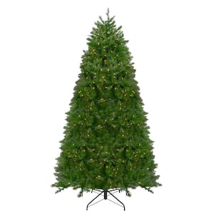 16 ft. Pre-Lit Northern Pine Artificial Christmas Tree Clear Lights