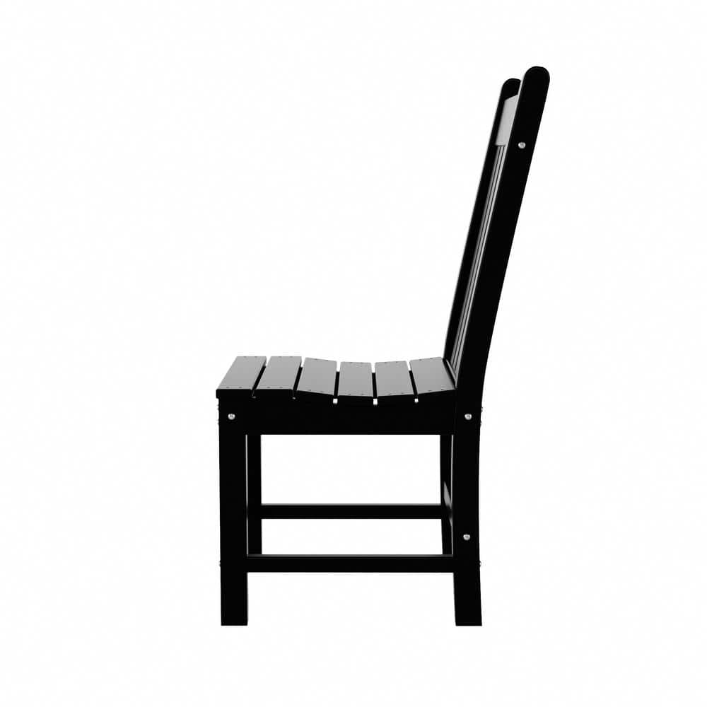 Laguna Classic Black All-Weather Patio Dining Chair