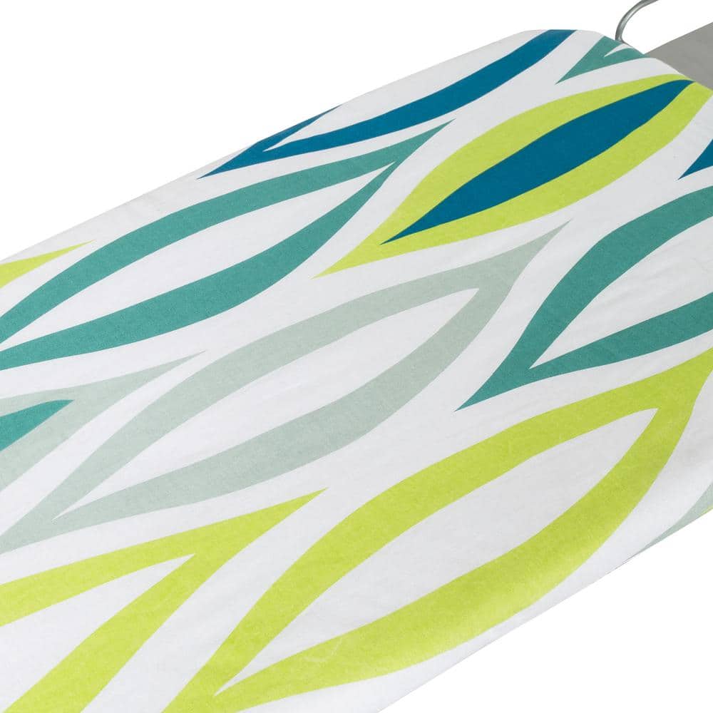 Honey-Can-Do Silver and Multi Oval Print Ironing Board with Rest