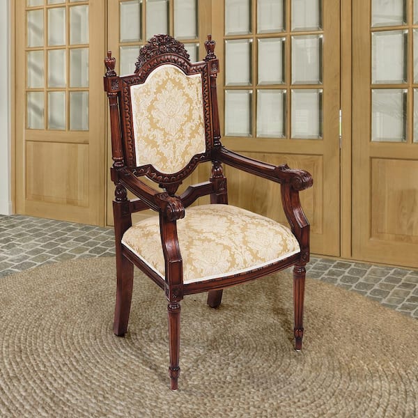 Design Toscano Medieval Cross Frame Chair