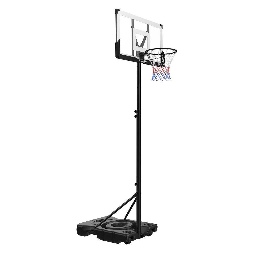 Portable Basketball Stand, 10 ft. Height Adjustment Basketball Hoop & Goal Portable Basketballs Hoop 48 in. PC Backboard price history on PriceWatchPro