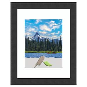 Mezzanotte Black Wood Picture Frame Opening Size 11 x 14 in. (Matted To 8 x 10 in.)