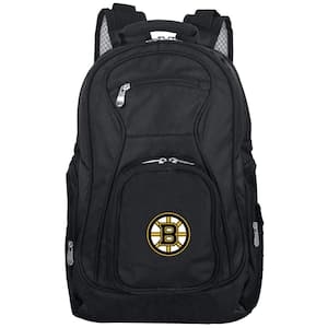 NHL Boston Bruins Black Backpack Laptop