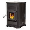 Englander 2,000 sq. ft. Pellet Stove with 80 lbs. Hopper and Auto Ignition  25-CAB80 - The Home Depot