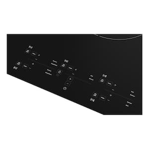 30 in. Induction Modular Cooktop in Black with 5 Burner Elements