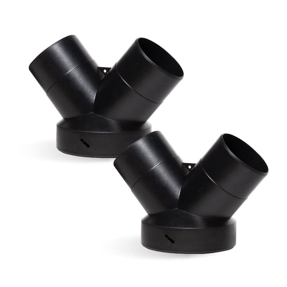 6 in. x 4 in. x 4 in. Y-Fitting, 6 in. to 4 in. Hose Reducer for Woodworking Dust Collector System (2-PacK) price history on PriceWatchPro