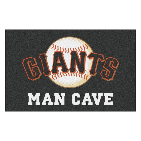 FANMATS MLB - San Francisco Giants Man Cave UltiMat 5 ft. x 8 ft. Indoor Area Rug