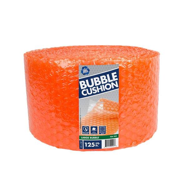 Pratt Retail Specialties 5/16 in. x 12 in. x 125 ft. Perforated Bubble Cushion Wrap